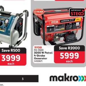 Generator at Makro