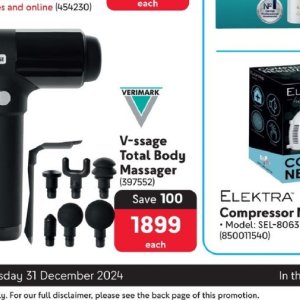 Massager at Makro