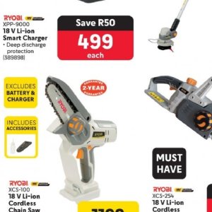 Battery charger at Makro