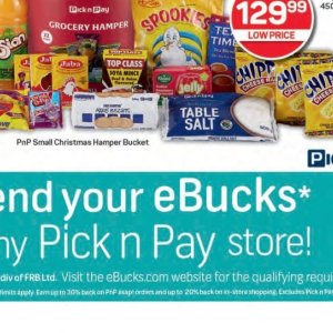 Bucket at Pick n Pay Hyper