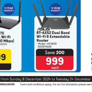 Router at Makro