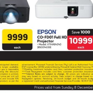 Projector at Makro