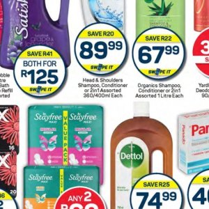 Shampoo at Pick n Pay Hyper