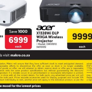 Projector at Makro