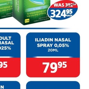 Nasal spray at Link Pharmacy