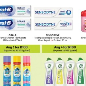 Toothpaste at Makro