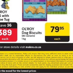 Biscuits at Makro