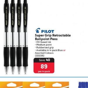 Ballpoint pens at Makro