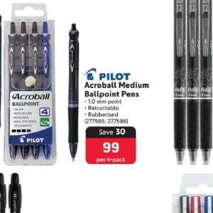 Ballpoint pens at Makro