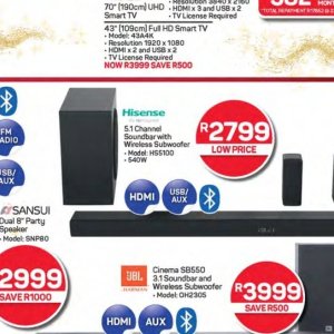  SoundBar at Pick n Pay Hyper