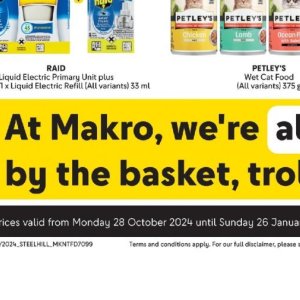 Basket at Makro