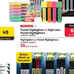 Highlighters at Makro