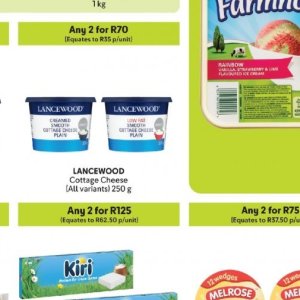 Cottage cheese at Makro