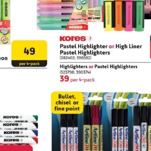 Highlighters at Makro