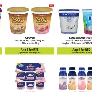 Yoghurt at Makro