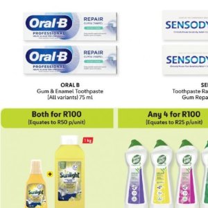 Toothpaste at Makro