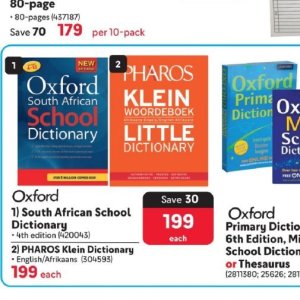 Dictionary at Makro