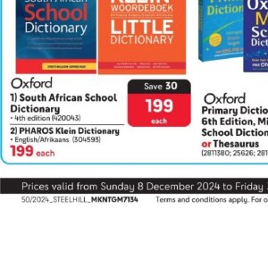 Dictionary at Makro