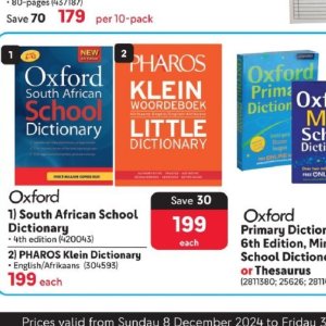 Dictionary at Makro