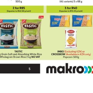 Rice at Makro