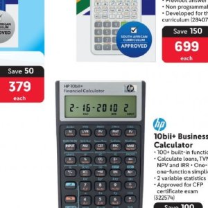 Calculator at Makro