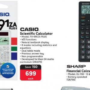 Calculator at Makro