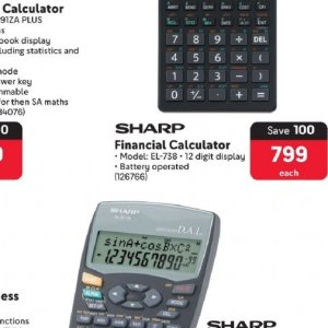 Calculator at Makro