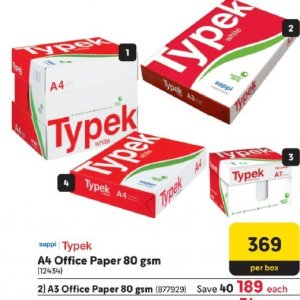 Typek at Makro