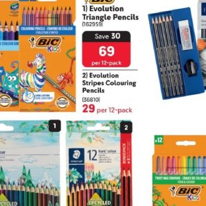 Pencils bic BIC at Makro