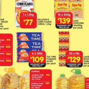 Tea at Shoprite