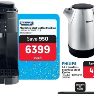 Coffee machine philips  at Makro