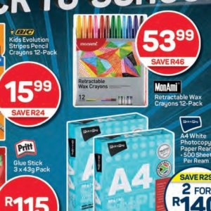 Wax crayons at Pick n Pay Hyper