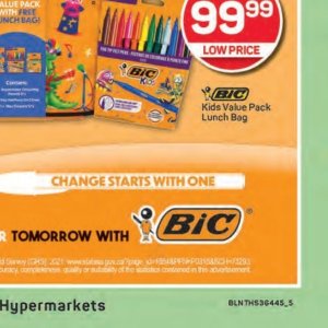  BIC at Pick n Pay Hyper