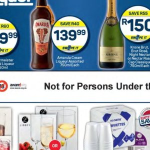 Liqueur at Pick n Pay Hyper