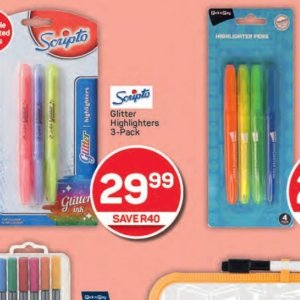 Highlighters at Pick n Pay Hyper