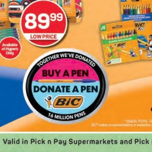  BIC at Pick n Pay Hyper