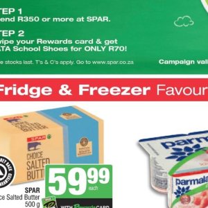 Freezer at Spar