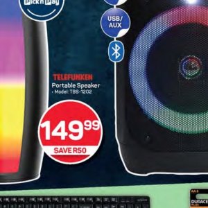 Speaker at Pick n Pay Hyper