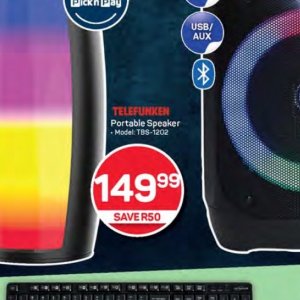 Portable speaker at Pick n Pay Hyper