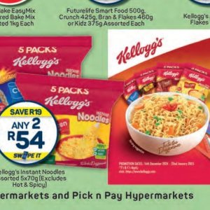 Noodles at Pick n Pay Hyper