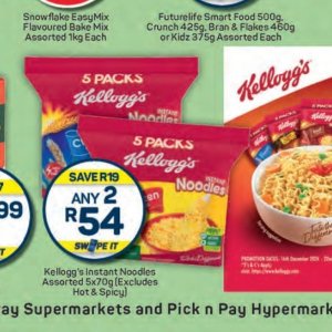 Kellogg's at Pick n Pay Hyper