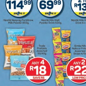 Pretzels at Pick n Pay Hyper