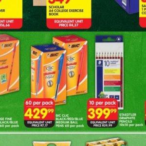  BIC at Shoprite