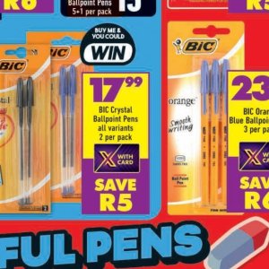  BIC at Shoprite