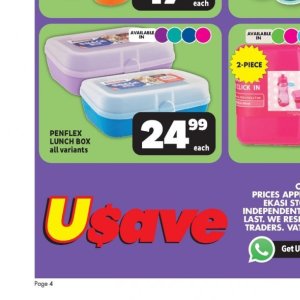 Lunch box at Usave