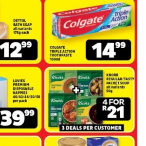 Toothpaste colgate  at Usave