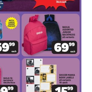 Backpack at Usave