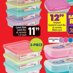 Lunch box at Shoprite