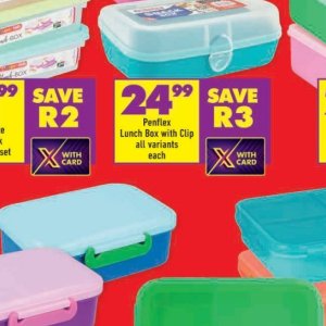 Lunch box at Shoprite