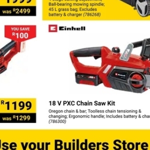 Saw at Builders Warehouse